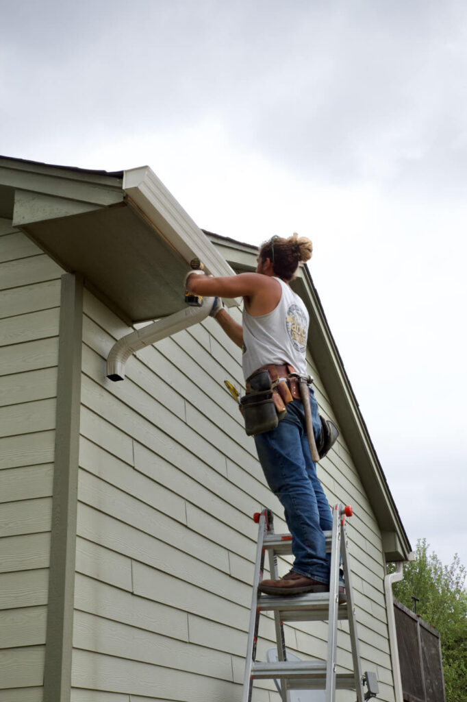 Seamless Steel Gutters