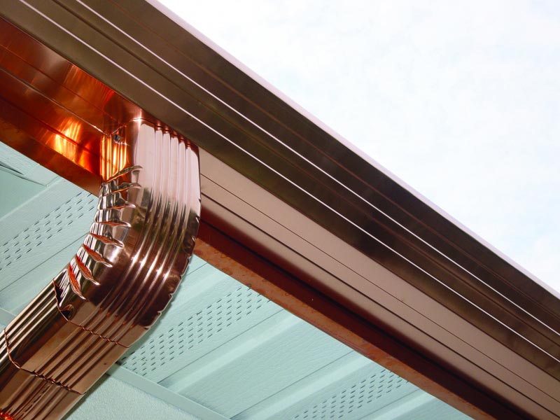 Copper Gutters